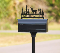 Custom Deer Mailbox Topper