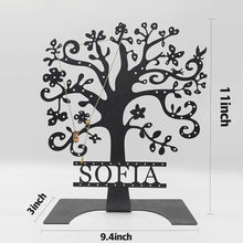 Personalized Metal Name Tree