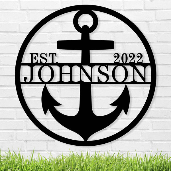 Custom Anchor Sign