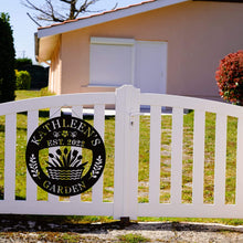 Personalized Garden Sign