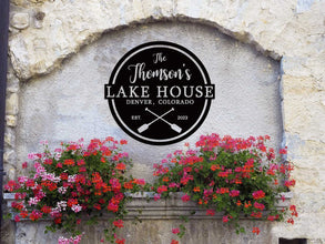 Custom Lake House Oar