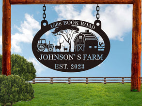 Custom Farm Sign
