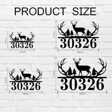 Deer Address Sign