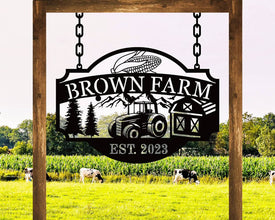 Rustic Farm Charm Sign