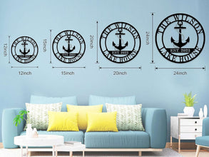 Personalized Anchor Sign