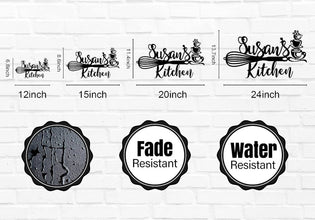 Personalized Kitchen Wall Decor