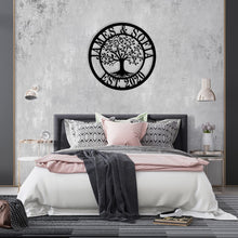 Personalized Tree of Life Steel Wall Art